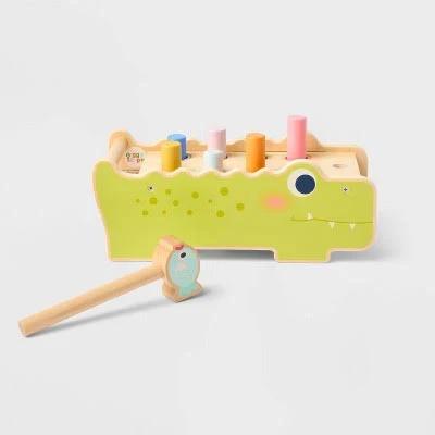 Alligator Pounding Bench Gigglescape Push & Pull Toy