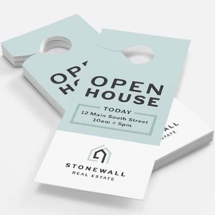 Custom Door Hangers | Personalized Design | VistaPrint