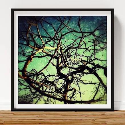 Image Created with #snapseed # Hiking Framed Print by Cortney Herron