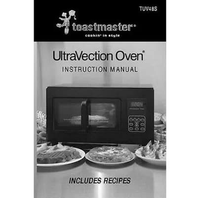 Everyinstructionmanual Instruction Manual Only for Toastmaster Tuv48s Ultravection Oven Owners Manual Reprint
