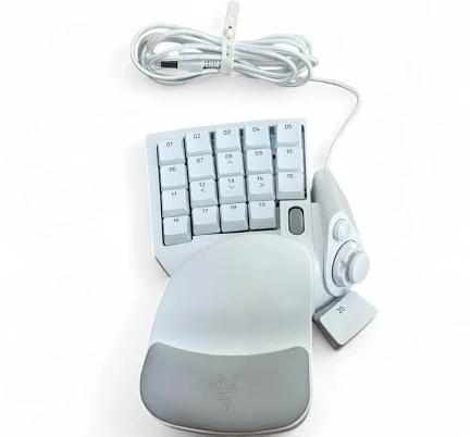 Razer Tartarus Pro Mercury White Gaming Keypad