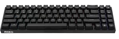 Meko Push RGB LED Hotswap Bluetooth Double Shot ABS Mechanical Keyboard