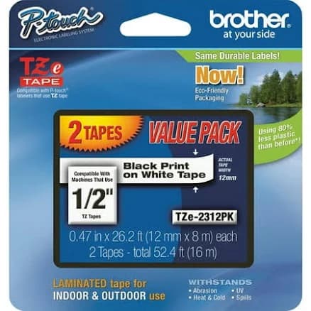 Brother Laminated P-Touch Tape