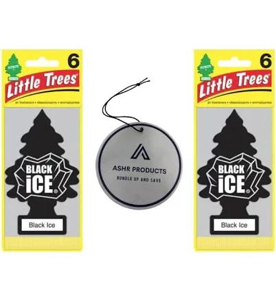 LITTLE TREES Air Fresheners Hanging Tree Provides Long Lasting Scent for Auto or Home RV, 12 Air Fresheners Car Air Freshener Bundle with Bonus