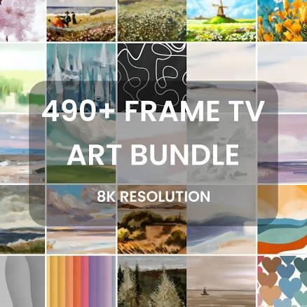 Samsung Frame TV Art MEGA Bundle, Tv Art Collection, Downloadable Tv Art, Tv Art Bundle, 8K Frame Art, Vintage Tv Art, Digital Tv Art Bundle