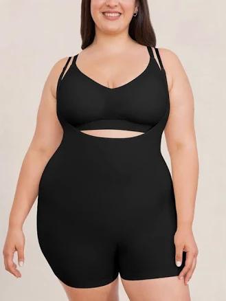 Shapermint Essentials Open Bust Bodysuit Shapewear