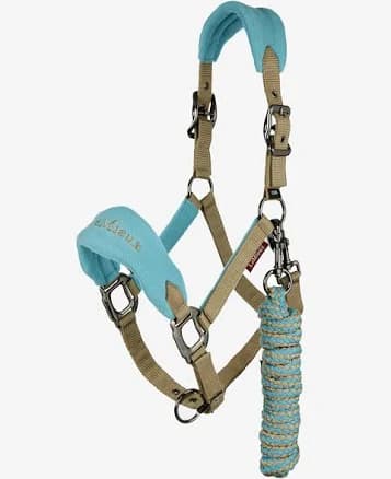 LeMieux Vogue Fleece Headcollar and Rope