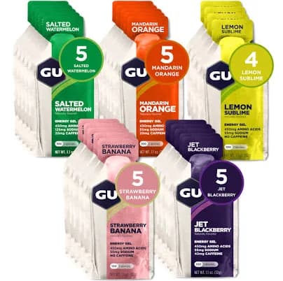 GU Energy Gel 24 Pack Fruity Mixed