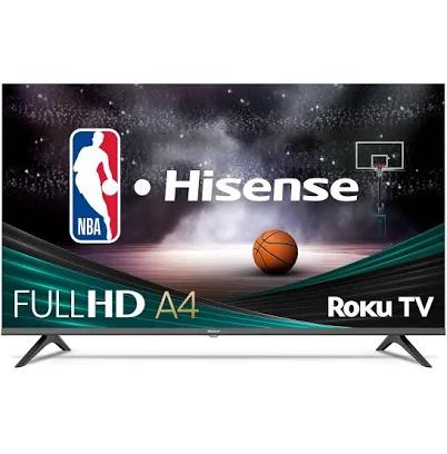 Hisense Class A4 Series FHD 1080p Smart Roku TV with Alexa Compatibility