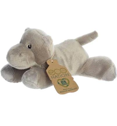 Aurora Small Eco Nation Eco Softies Hippo Stuffed Animal