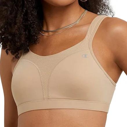 Champion Women's Spot Comfort Full Support Sports Bra