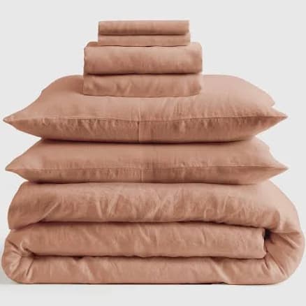 Quince European Linen Duvet Deluxe Bundle