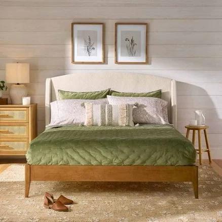 Better Homes & Gardens Springwood Upholstered Queen Bed