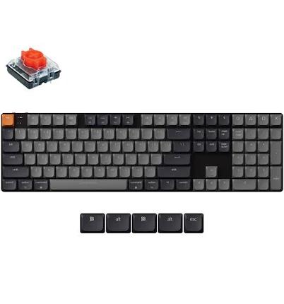 Keychron K5 Wireless Mechanical Keyboard RGB Backlight Aluminum Body / Low Profile Keychron