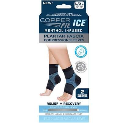 Copper Fit Ice Basic Foot Compression Sleeve
