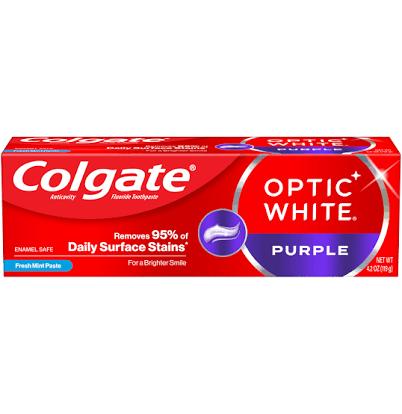 Colgate Optic White Purple Toothpaste