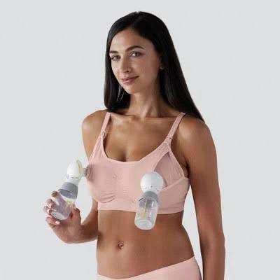 Bravado Designs Women's 2-in-1 Pumping and Nursing Bra