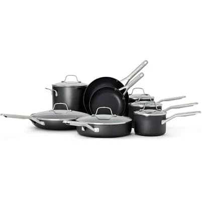 Calphalon Hard-Anodized Nonstick 14-Piece Cookware Set