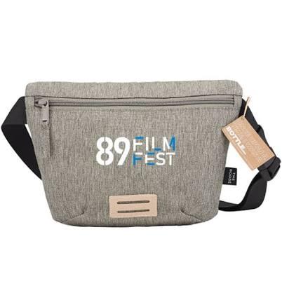 The Goods Recycled Fanny Pack - Eco-Friendly Custom Logo Waist Pack | Custom Earth Promos