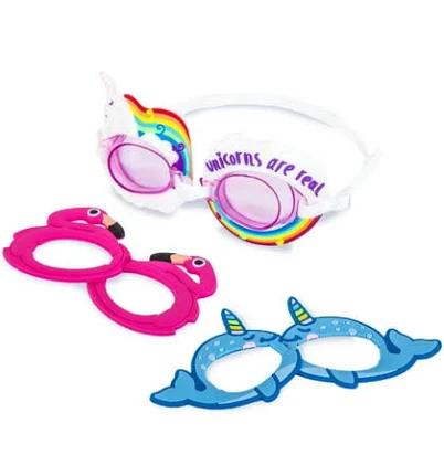 Eyepop 3 Characters-in-1 Swim Goggle Set