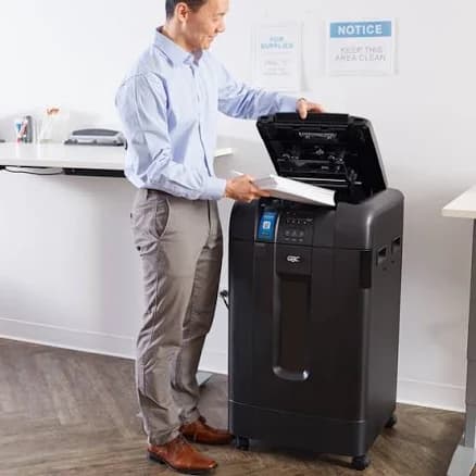 Acco Stack-and-Shred 750X Auto Feed Shredder