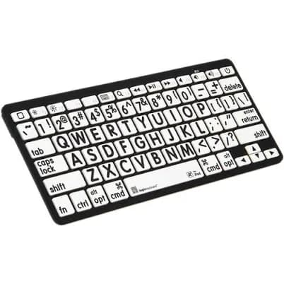 Logickeyboard XL Print Bluetooth 3.0 Mini Keyboard