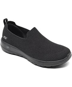 Skechers Women's Go Walk 5 - Joy - Sensational Day Slip-On Wide Width Walking Sneakers from Finish Line - Black - Size 6W
