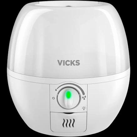 Vicks Filter-Free 3-in-1 Sleepytime Humidifier, Diffuser, Night-Light,