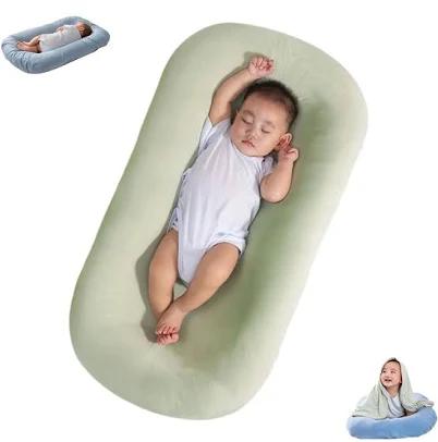 WUUJIPAI Baby Lounger for Newborn 0-24 Months Baby Nest Snuggle Me Lounger