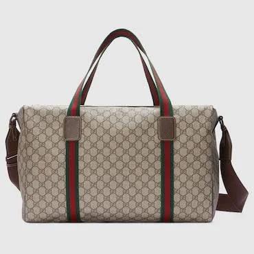 Gucci Medium Duffle Bag with Web