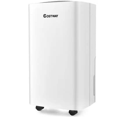 Costway 1500 Sq. Ft Portable 30 Pints Dehumidifier For Medium To Large Spaces, Size: 1XL, White
