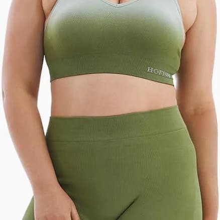 Hofish Seamless Support Nursing Bra for Maternity