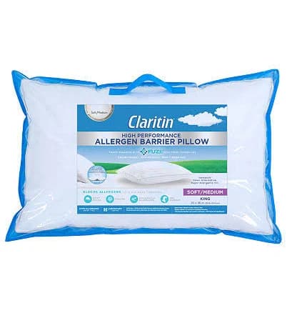 Claritin Allergen Barrier Soft/ Medium Density Pillow