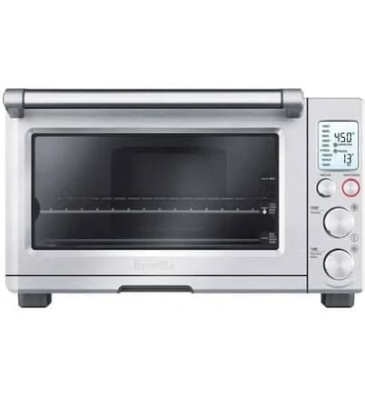 Breville Bov800xl Smart Oven 1800-Watt Convection Toaster Oven with Element IQ, Gray