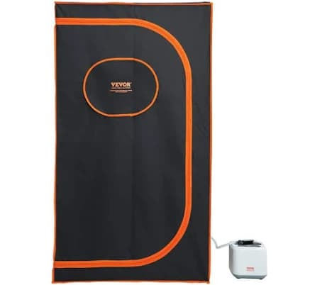 VEVOR Portable Steam Sauna Tent Full Size 1000W Personal Sauna Blanket Kit for Home Spa