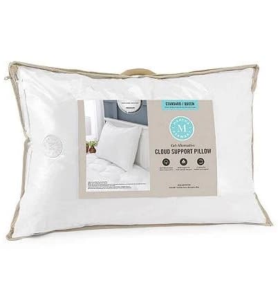 Martha Stewart Gel-Alternative Medium Cloud Support Pillow