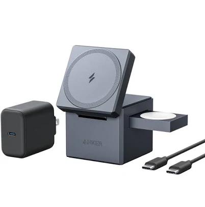 Anker 3-in-1 Cube Charger with MagSafe