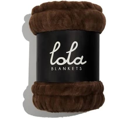 Lola Blankets Driftwood Faux Fur Blanket