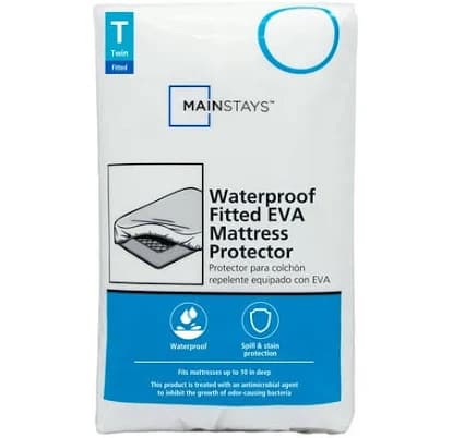 Mainstays Waterproof Fitted Mattress Protector