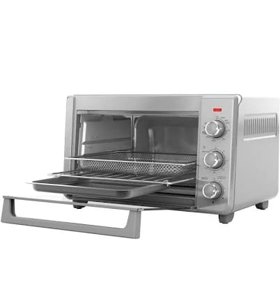 Black+decker 6-slice Crisp 'n Bake Air Fry Toaster Oven, To3217ss.