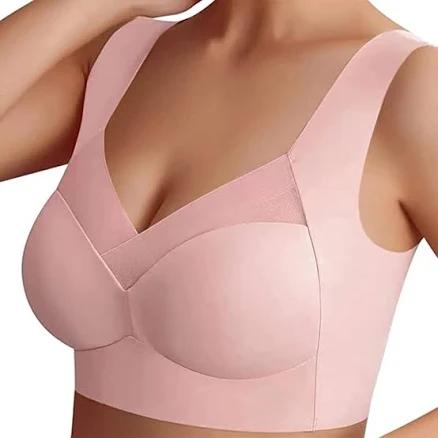 Women's Seamless Full Back Coverage Yoga Bralette