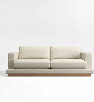 Crate & Barrel Tidal Upholstered Sofa