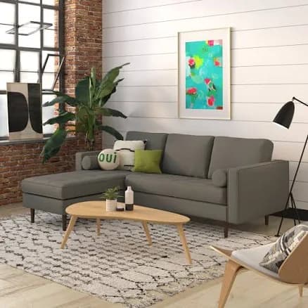 AllModern Geo Reversible Sofa and Chaise