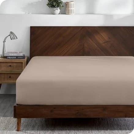 Bare Home Organic Cotton Jersey Fitted Sheet