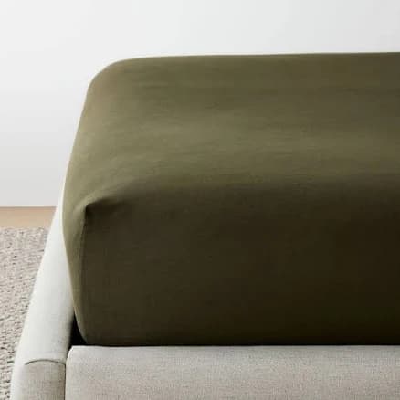 West Elm European Flax Linen Sheet Fitted