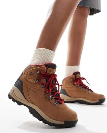 Columbia Newton Ridge Plus waterproof hiking boots in elk tan-Neutral