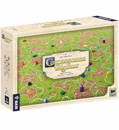 Devir Carcassonne Plus With 11 Expansions Board Game Spanish