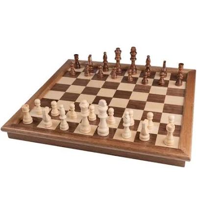 Chess Armory Large 17" Wooden Chess Set