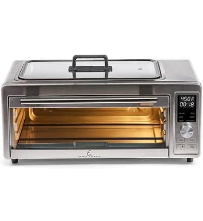 Emeril Lagasse Power Grill 360 Plus 6-in-1 Electric Indoor Grill, Air Fryer Toaster Oven