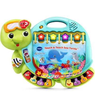 Vtech Touch and Teach Sea Turtle Interactive Learning Book